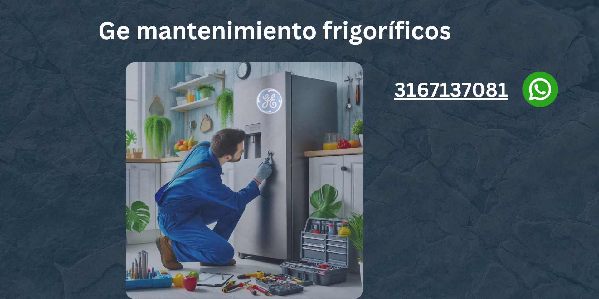 Mantenimiento de un refrigerador General Electric