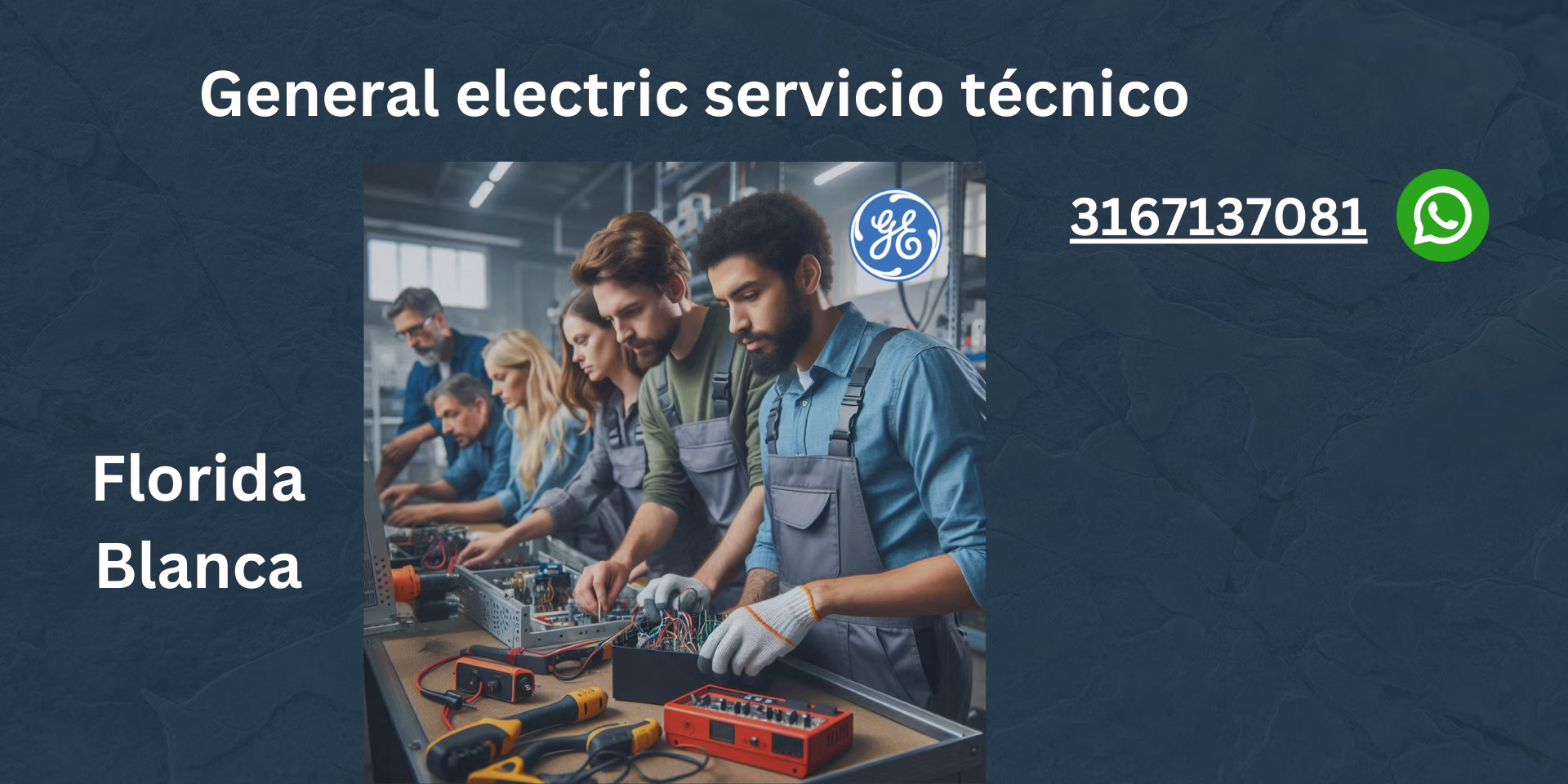 Servicio técnico de electrodomésticos General Electric en Floridablanca