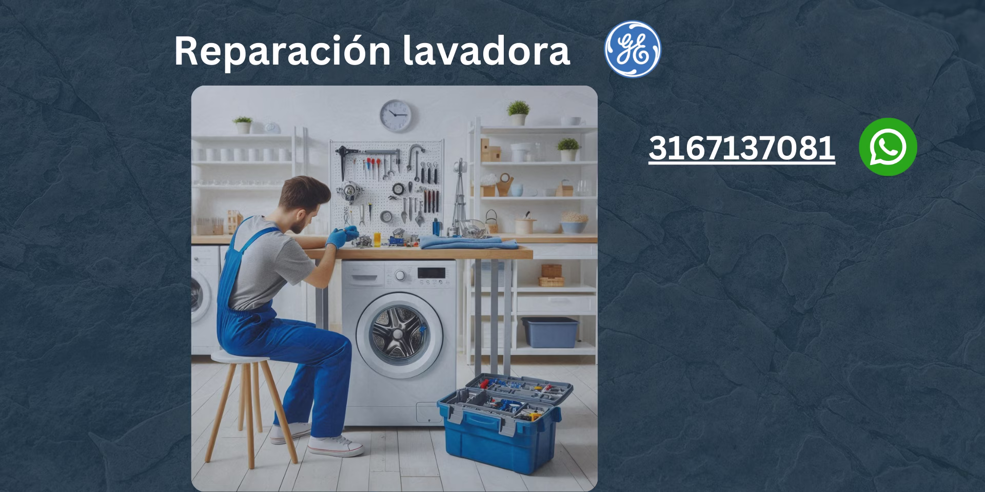 Reparación de una lavadora General Electric