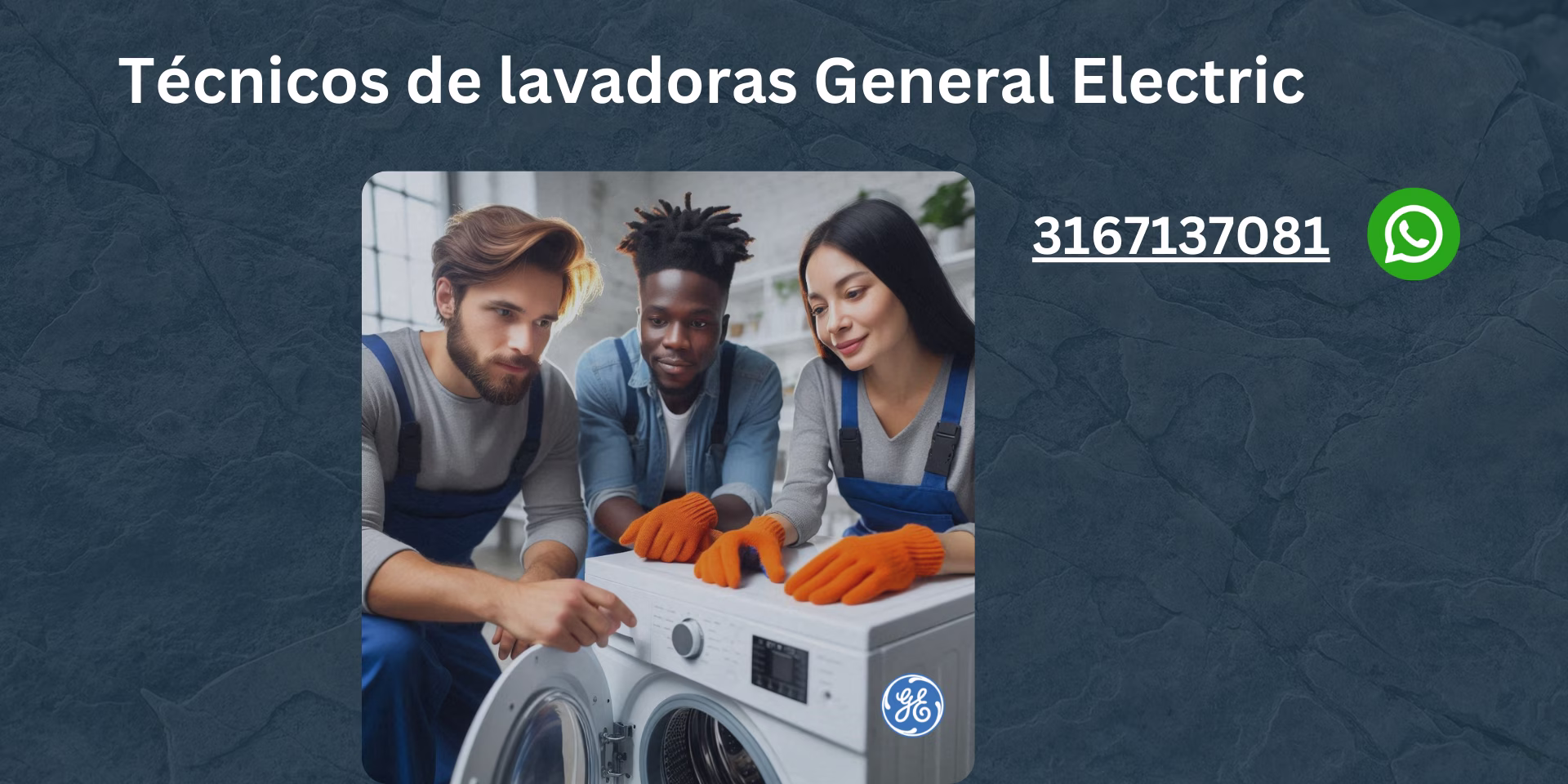 Servicio técnico para una lavadora General Electric