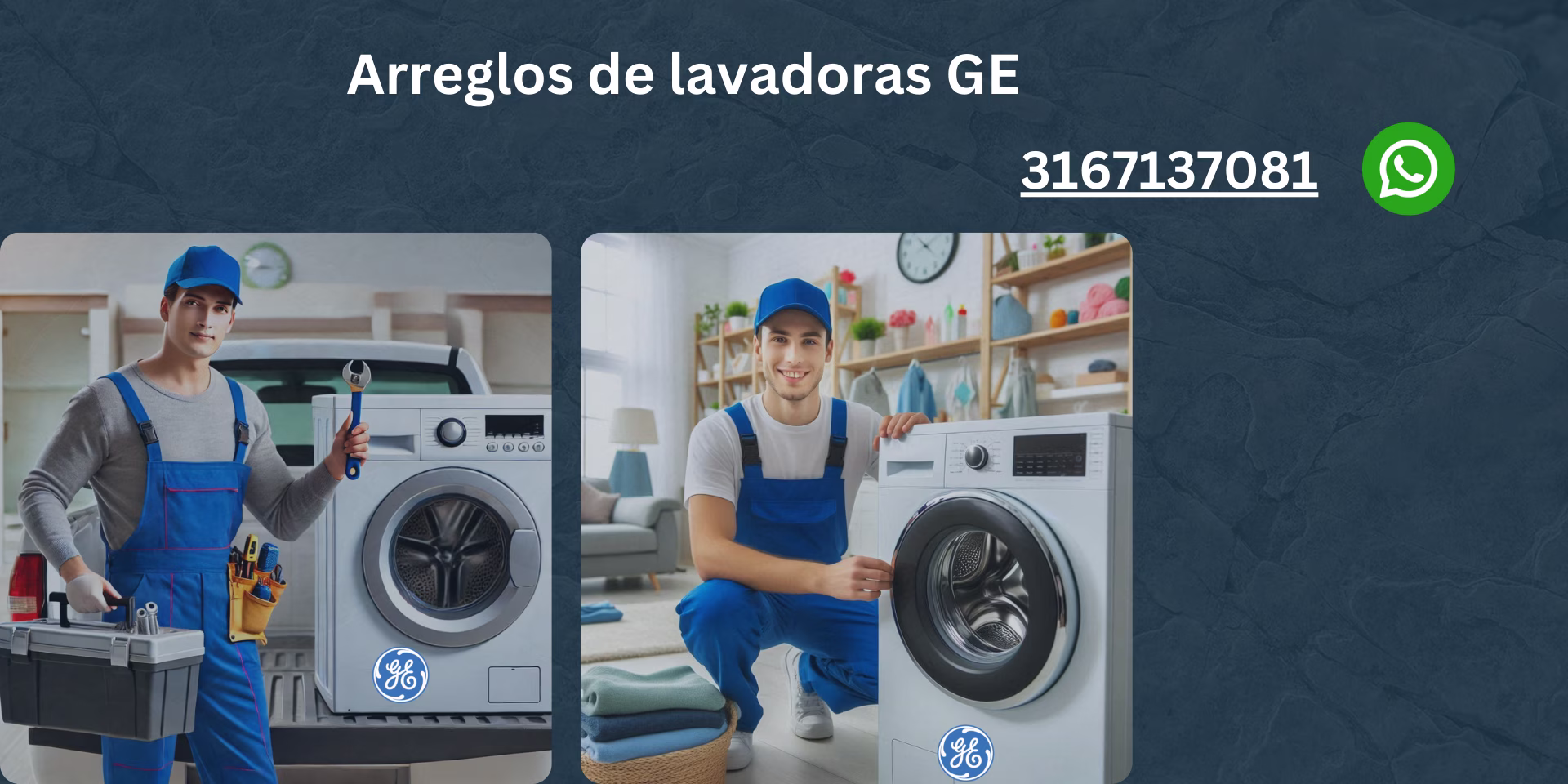 Reparación de una lavadora General Electric