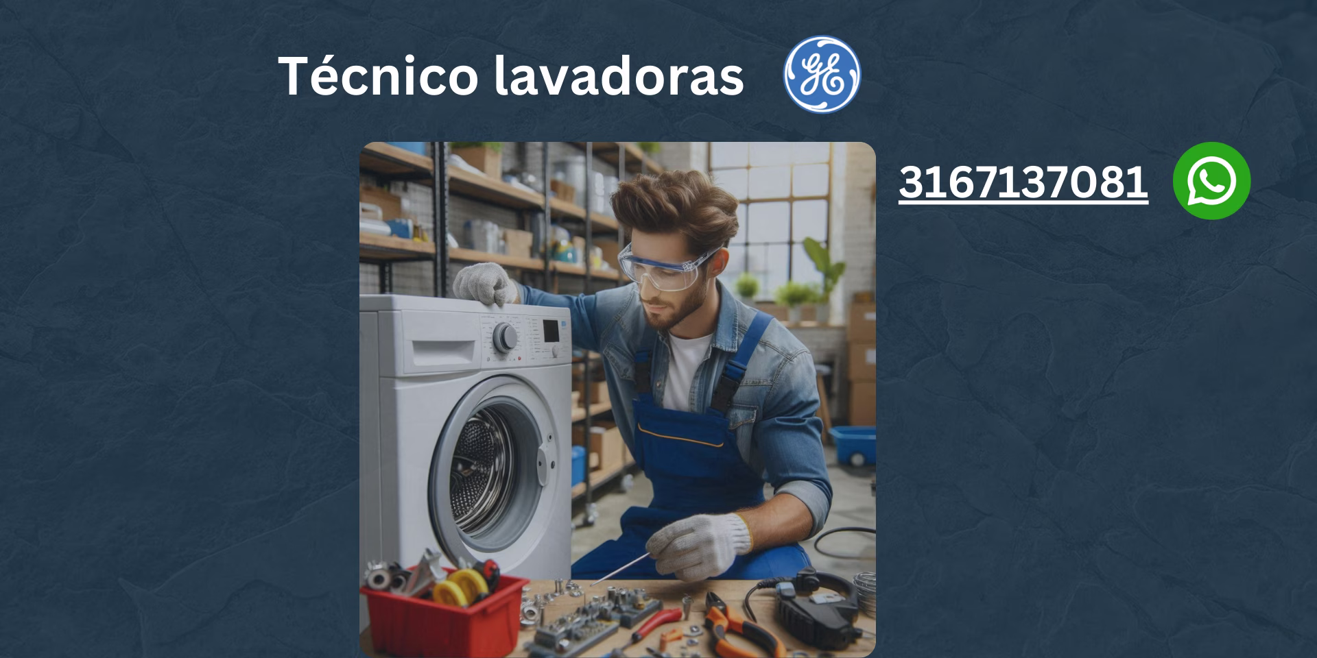 Servicio técnico para una lavadora General Electric